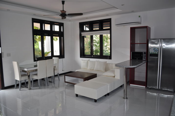 living room of One BR Apartment