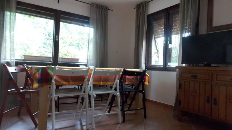 kitchen with dining room