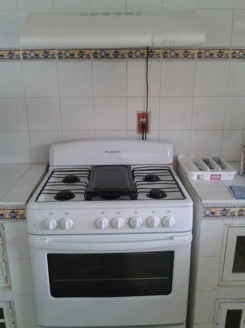 Estufa y horno.