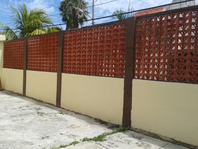 Bardas altas y con ventilacion para poder gozar de una temperatura fresca.