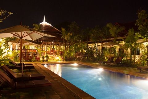 Night Swimming Pool