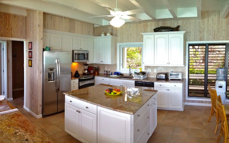 Well-stocked kitchen