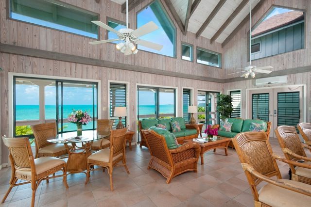 Living area with panoramic views