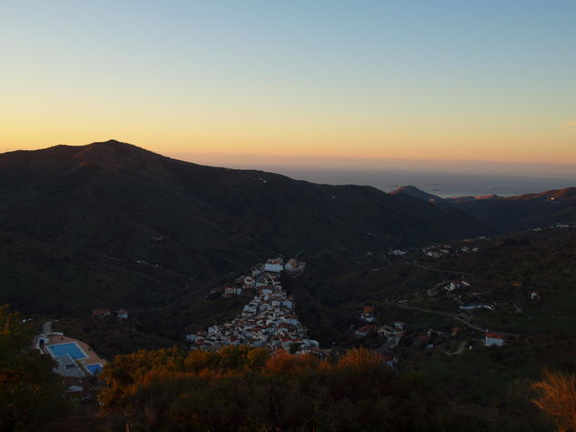 View of Totalan and the Mediterranean Sea