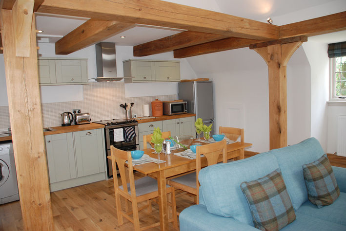 Living / kitchen / dining room