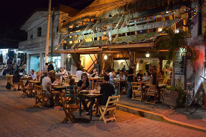 La Nave (two blocks away) Italian restaurant