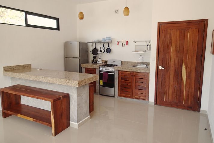 Fully equipped kitchen