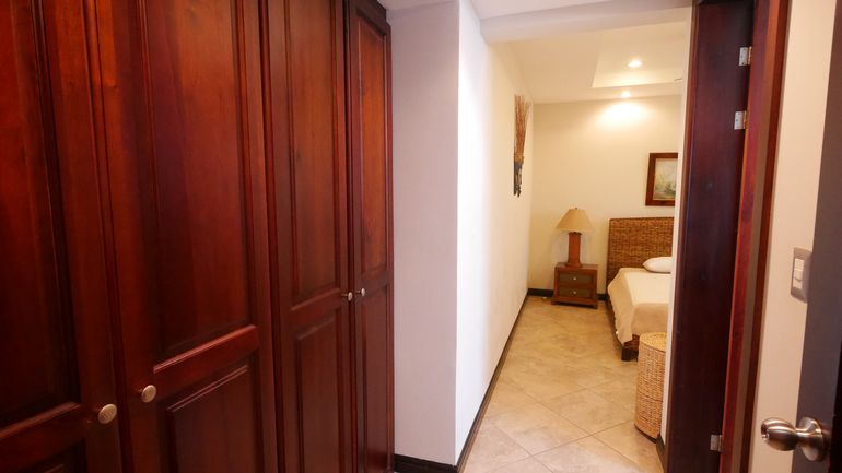 Entrance of the Master Bedroom. There's a safe in the wardrobe
