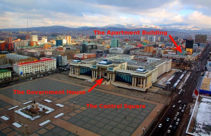 Location of the apartment building