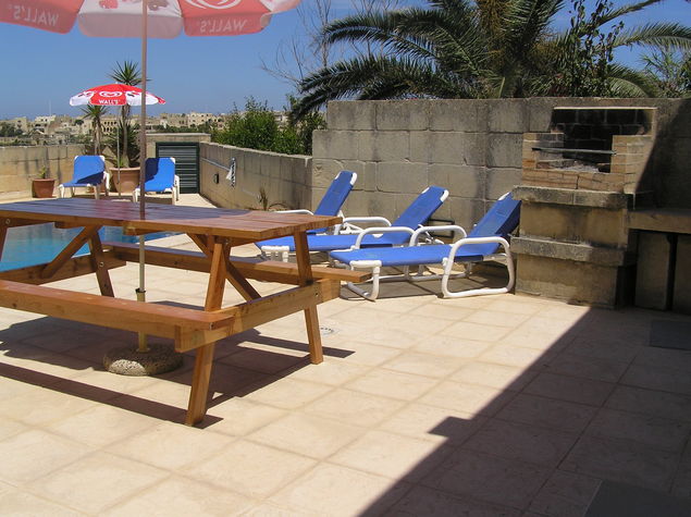 BBQ area