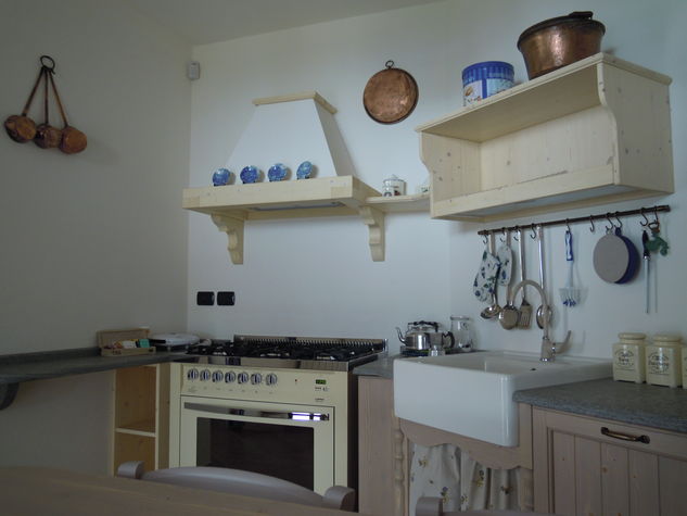 La cucina attrezzata