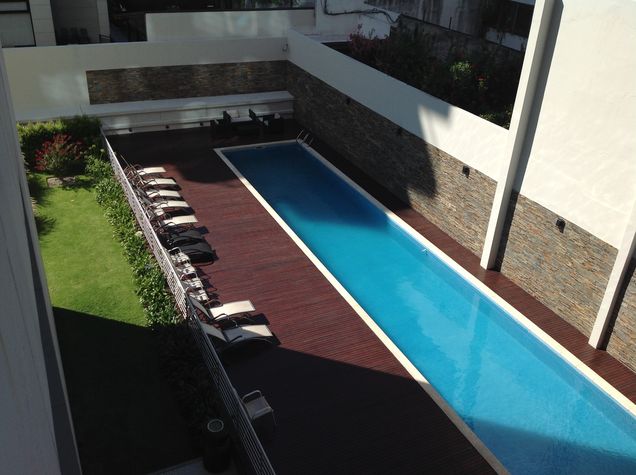 Ground floor pool