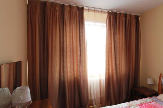 bedroom brand new curtains