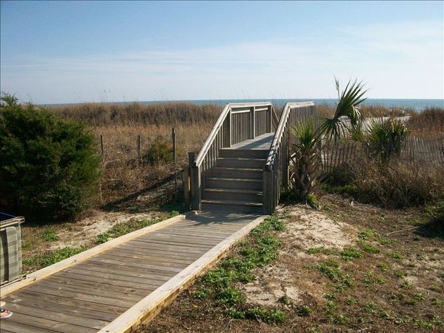 Steps to the beach