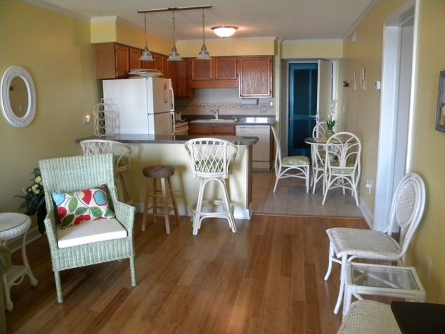 View to kitchen