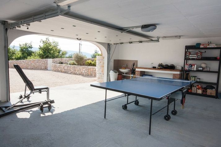 Lift some weights and beat your friend at ping pong. tTake a beer with you.