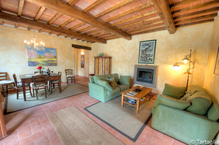 a living room view of il Sangiovese 