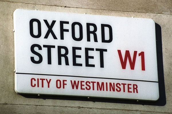 Oxford Street (6 tube stops away / 10 minutes)
