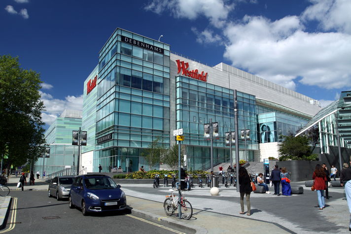 Westfield Shopping (13 tube stops / 23 minutes)