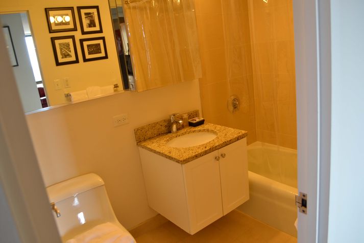 Great shower - instant hot water