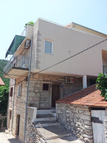 outside view on the apartment