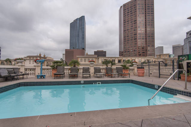 Rooftop pool