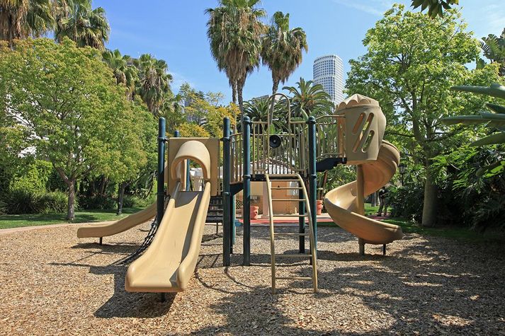 Children's jungle playground
