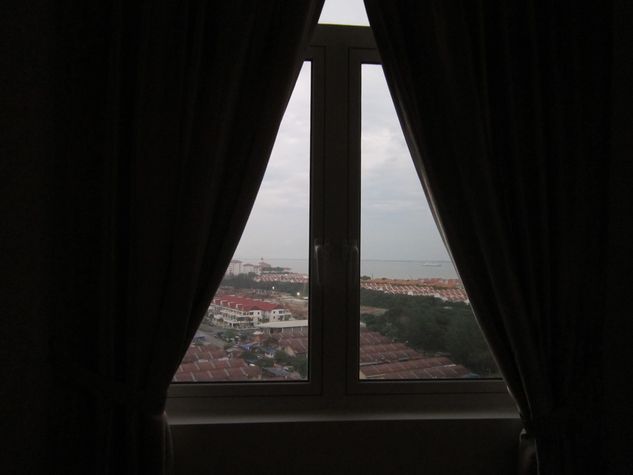 Sea view from the bedroom