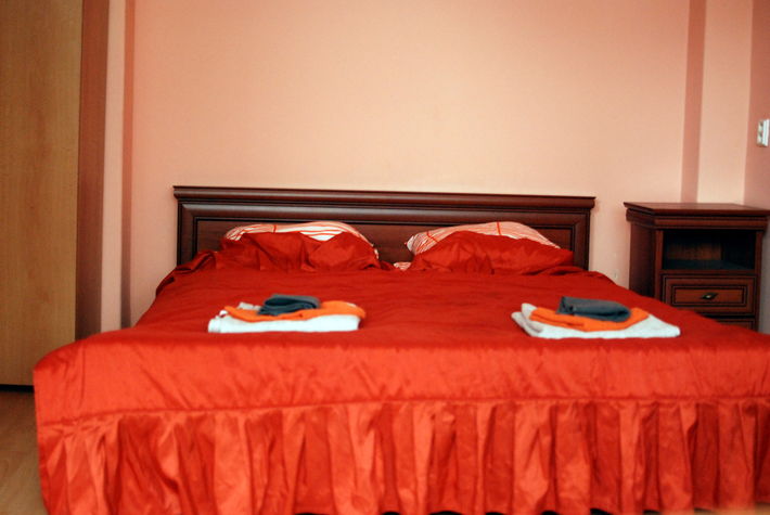 Large comfy bed