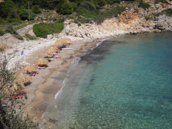Spiaggia inizio Kampos
