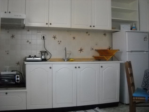 Cucina e frigorifero