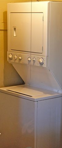 Stack washer/dryer for your convenience