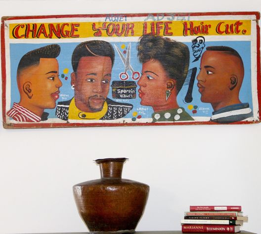 Funky West African folk art