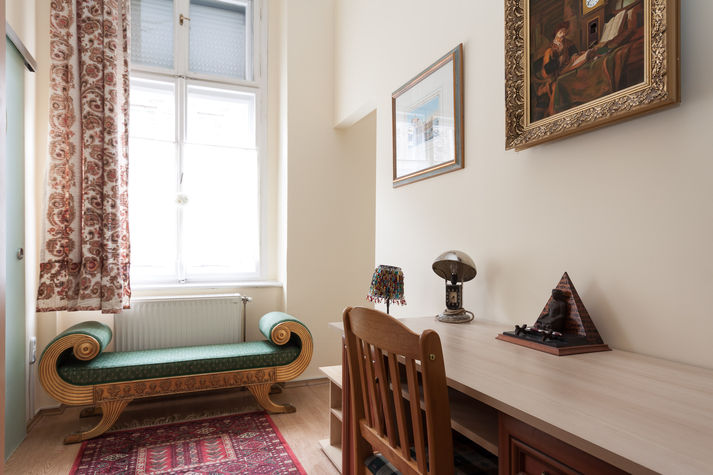 Living room study area