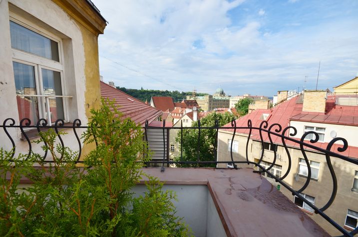 Terrace - Family apartment - Old Town Square - Prague