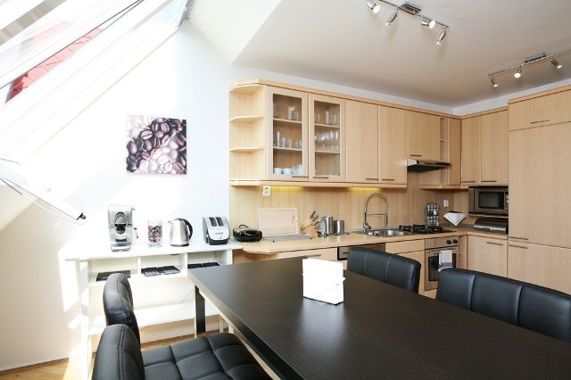 Kitchen - Apartment Attic Kozi - Old Town Square - Prague