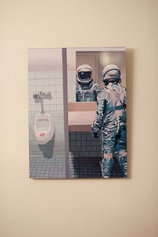 Even astronauts gotta pee...