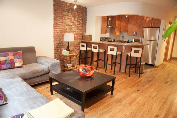 BAR AREA OFF LIVING ROOM & KITCHEN