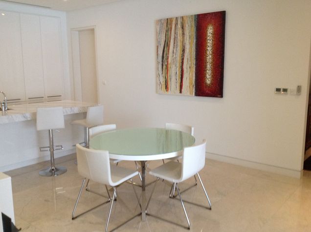 Dining area / breakfast room with 'dry" formal kitchen