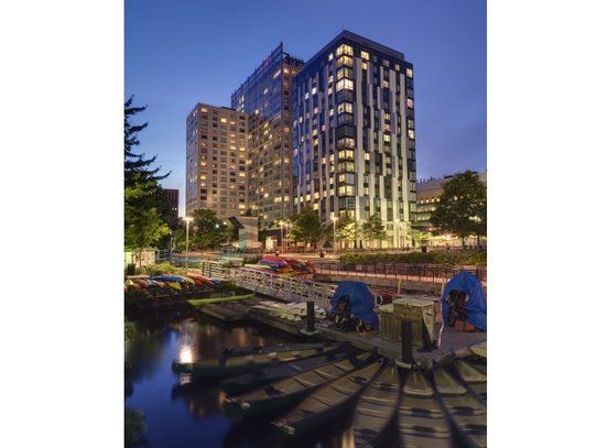 Our building is located close to the Charles River