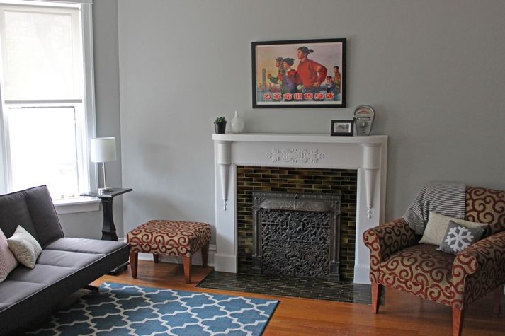 Another angle of the living room.