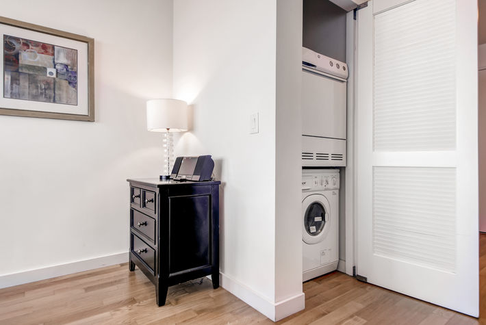 Washer/Dryer in Apartment