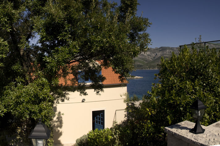 View of house from road