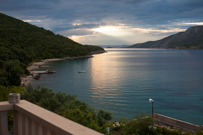 Evening view from terrace