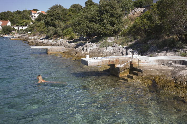 Sea in front of property