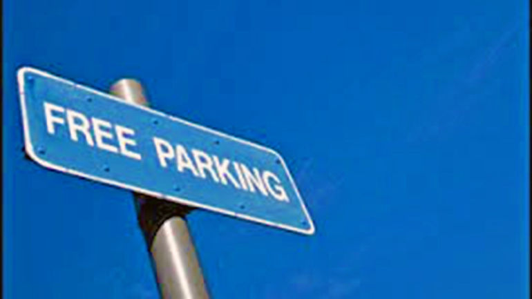 Complimentary Free Parking