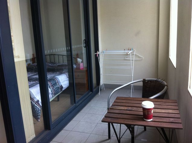 Large balcony