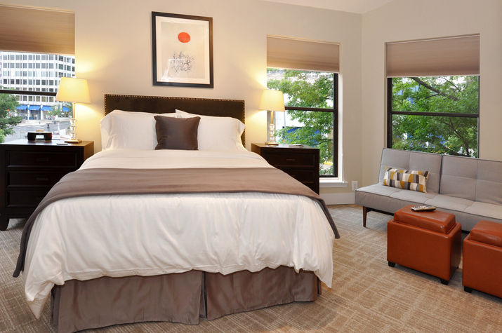 queen bed