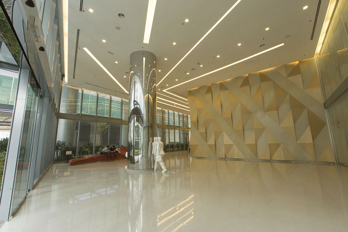 Front entrance lobby
