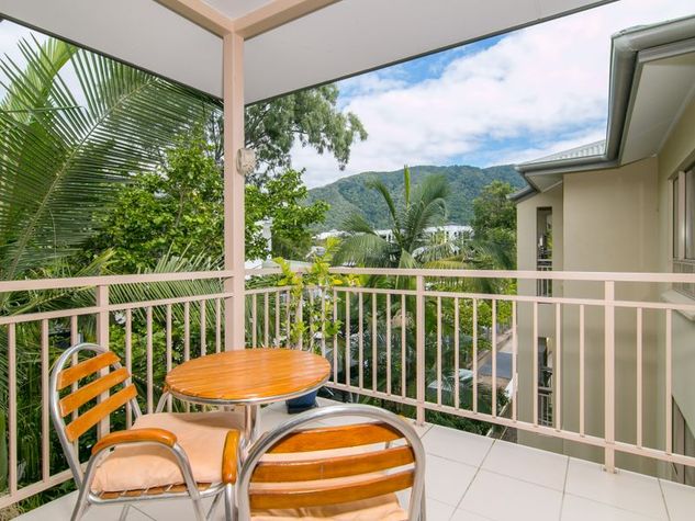 Back balcony - view mountains
